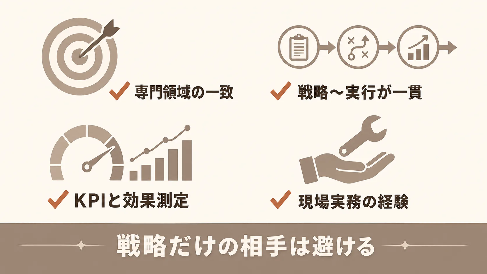 失敗しないマーケティングコンサルの選び方