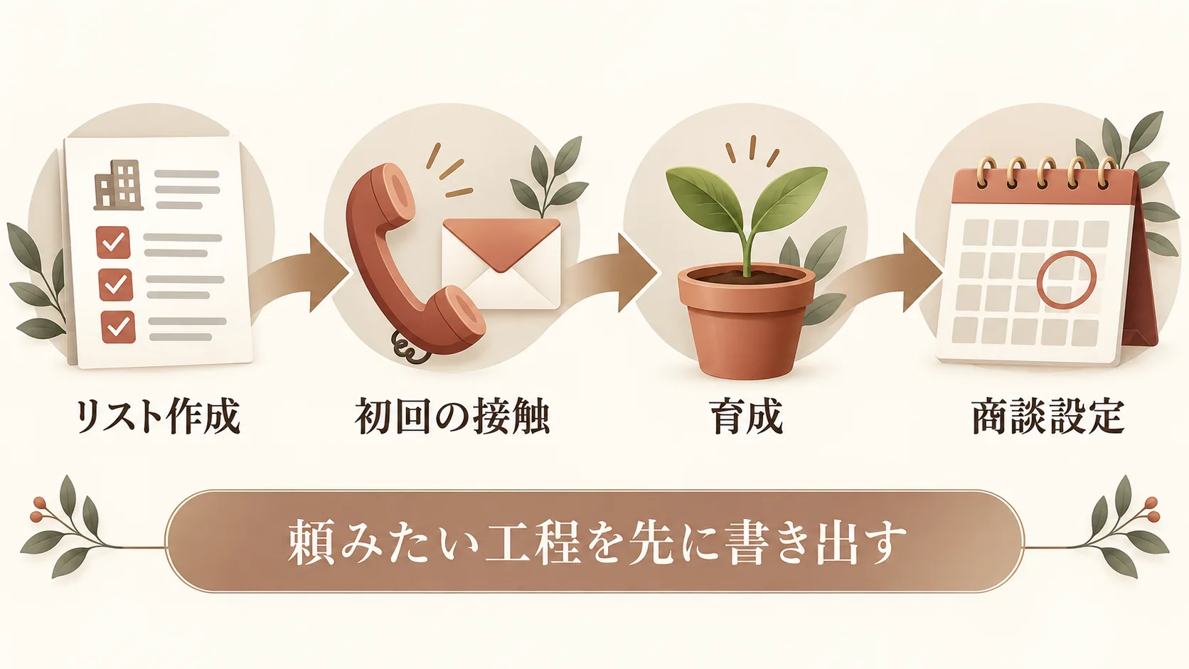 インサイドセールス外注で任せられる業務