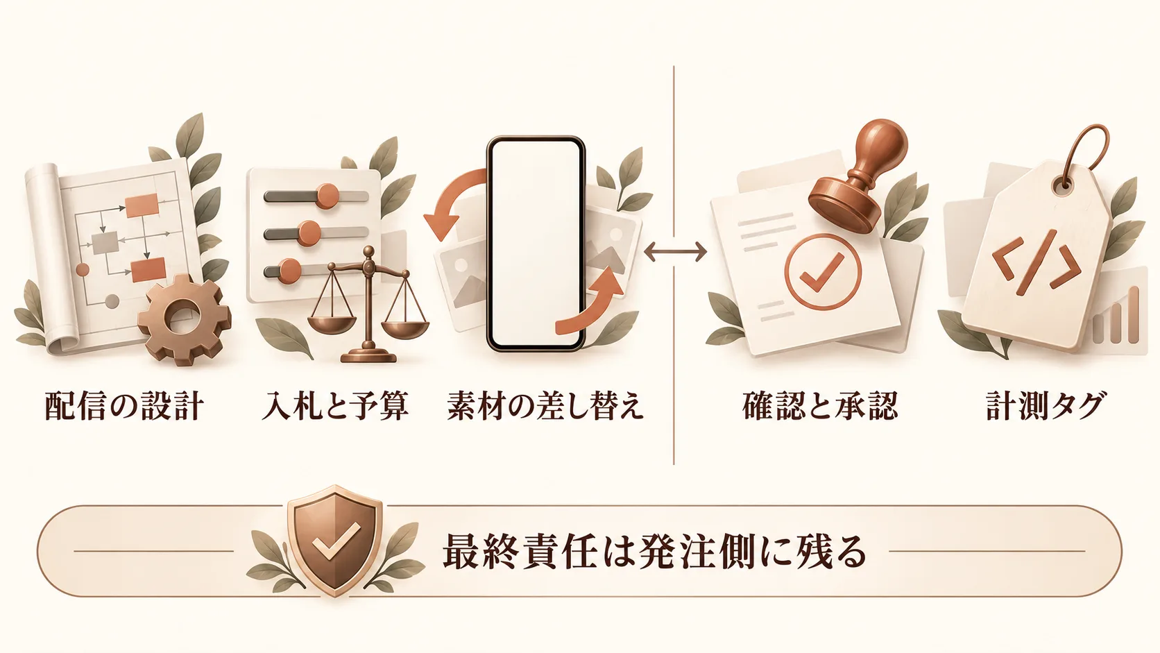 TikTok広告運用代行が担う範囲