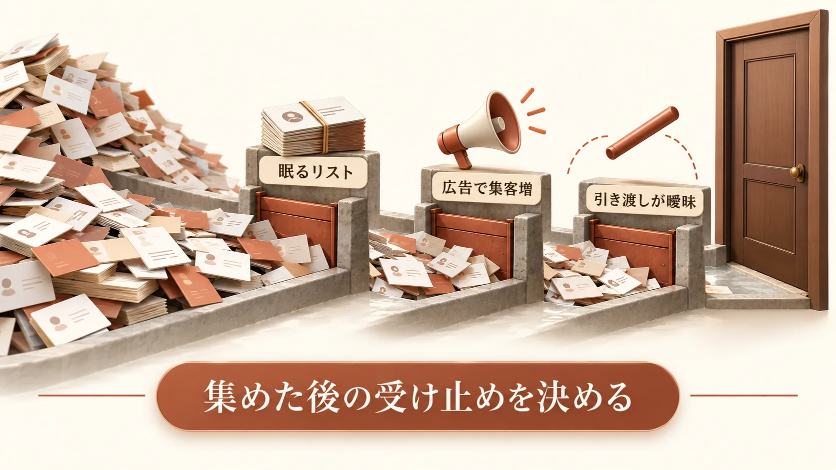 リードはあるのに商談にならない会社の事例