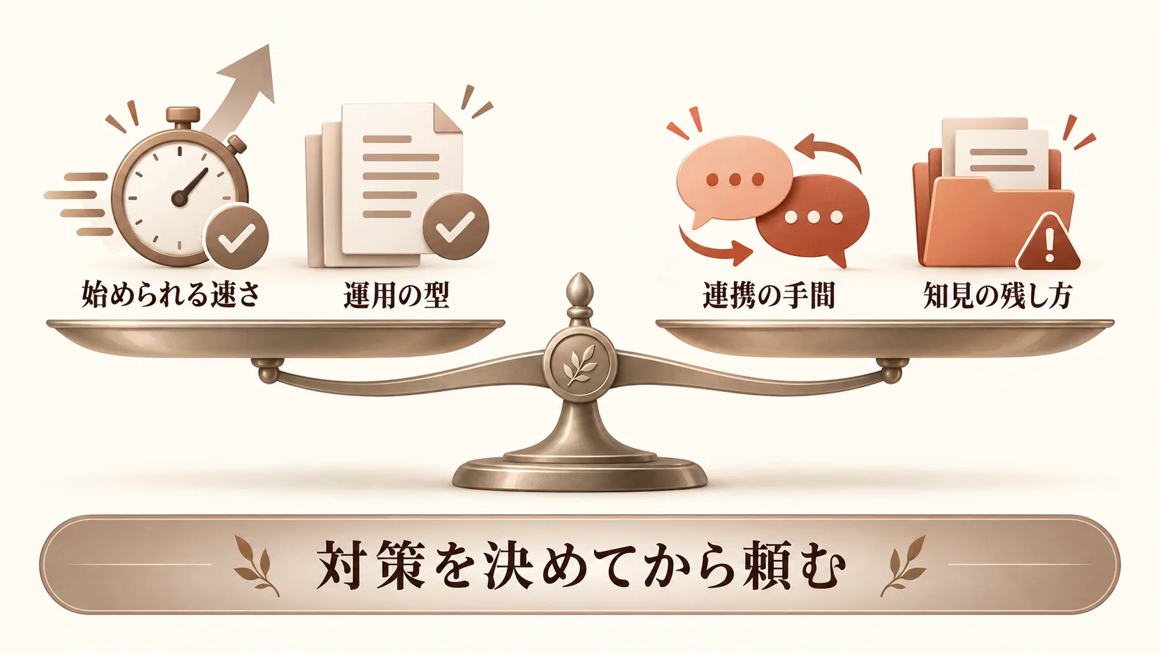 外注のメリットとデメリット