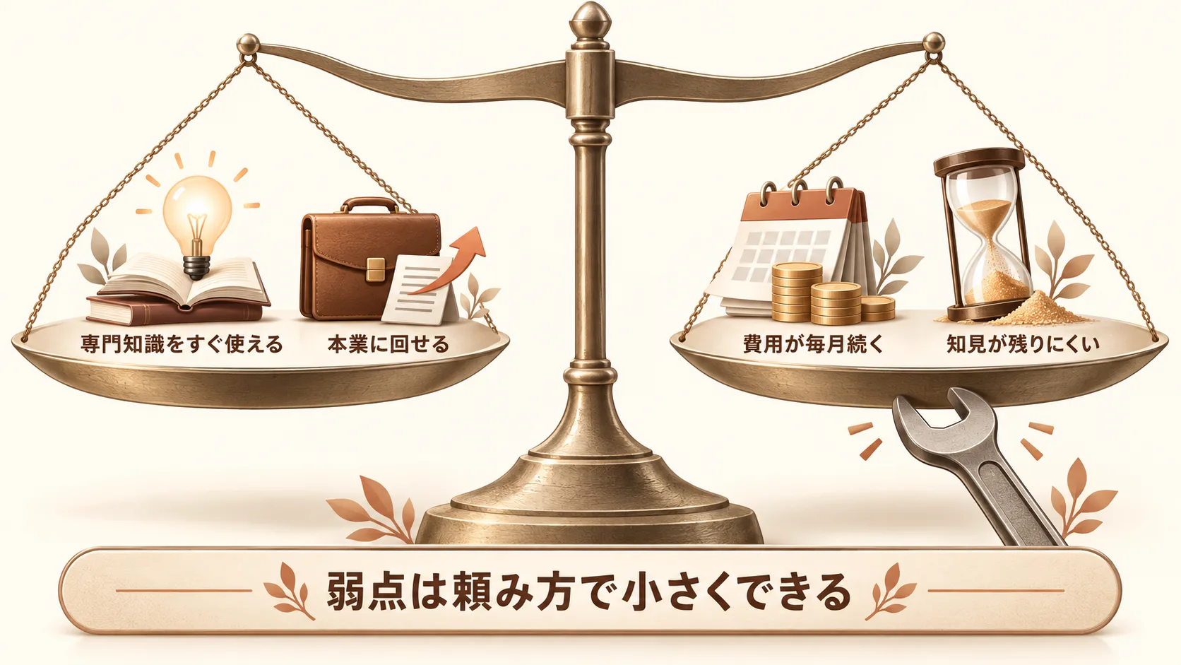 外注のメリットとデメリット