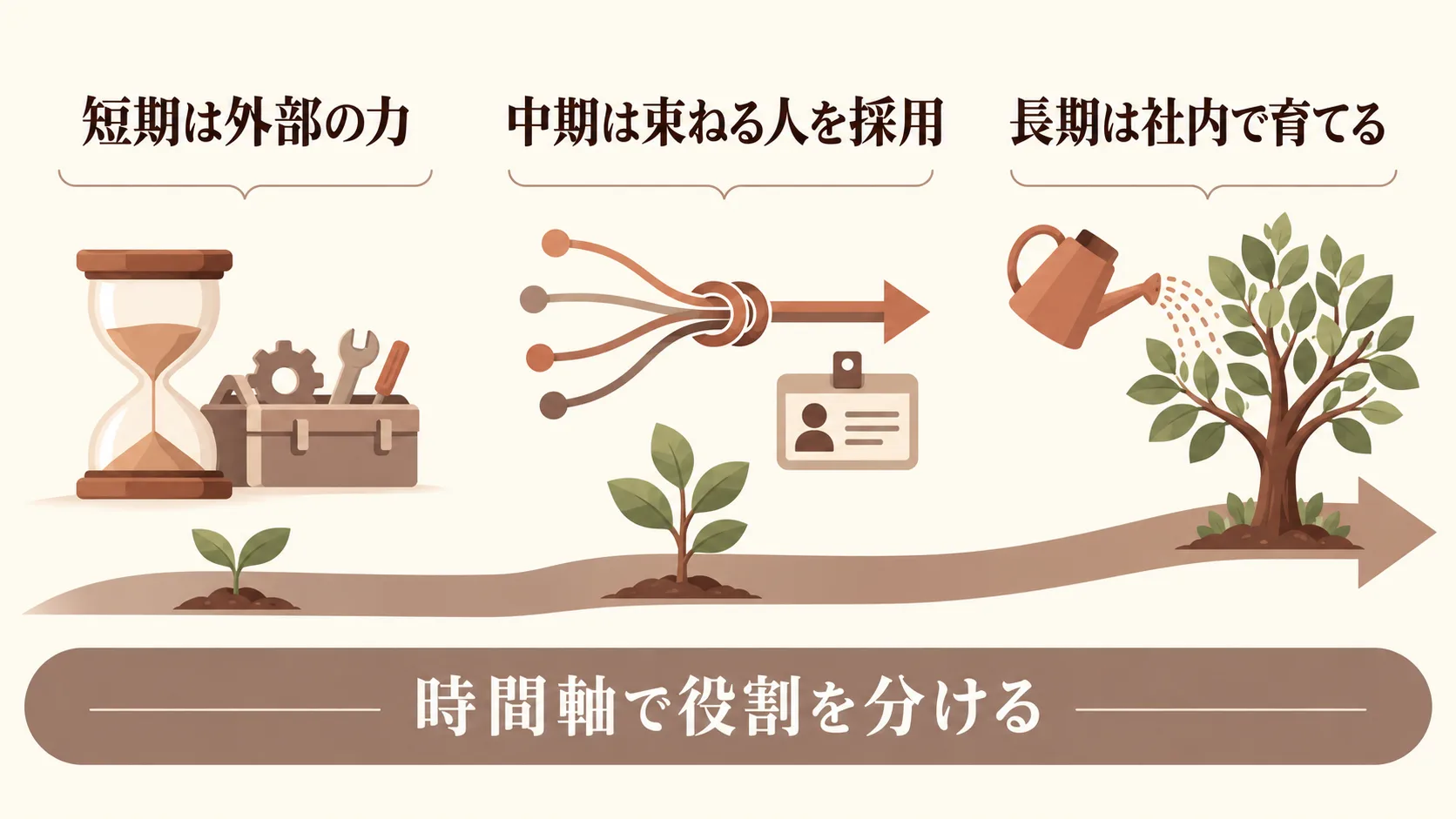 自社の状況に合う打ち手の選び方