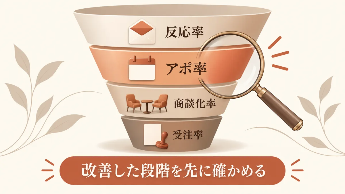 事例の数字の読み方と成果の指標