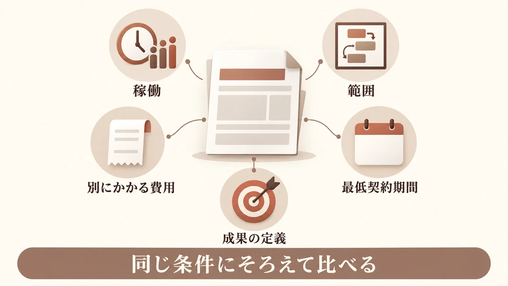 費用の目安と見積もりの比べ方