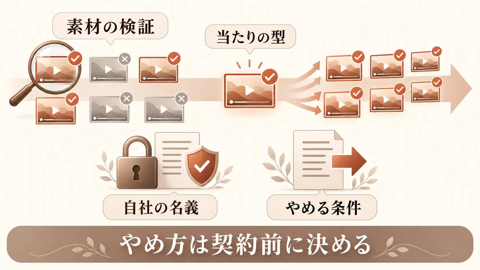 成果が見えるまでの期間と契約