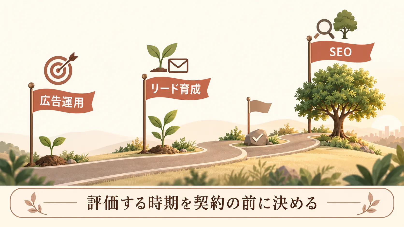 成果が見え始めるまでの期間