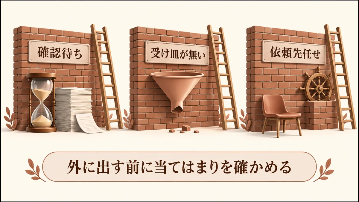 外注が止まる型と防ぎ方