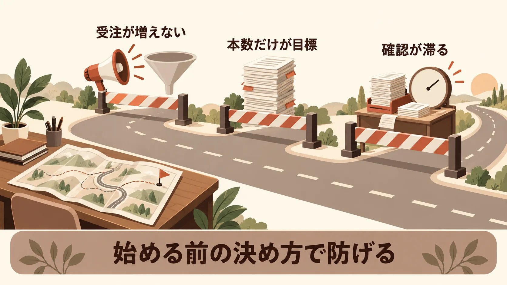 外注が途中で止まる典型パターン