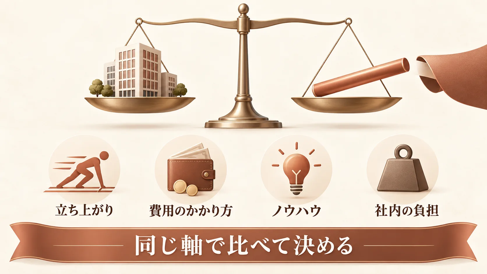 担当者がいない場合の体制の選び方