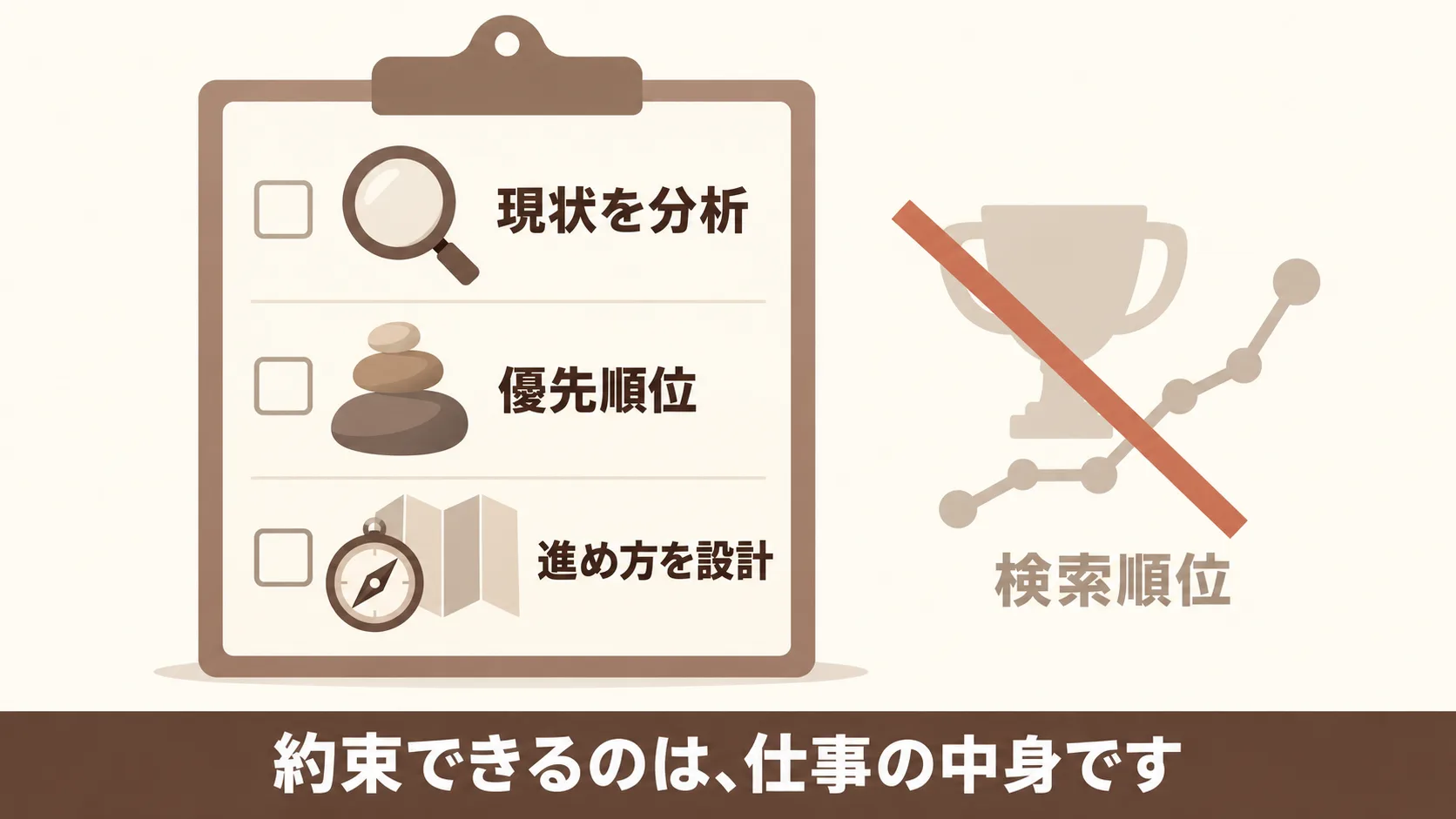 SEOコンサル選びで先に押さえる前提