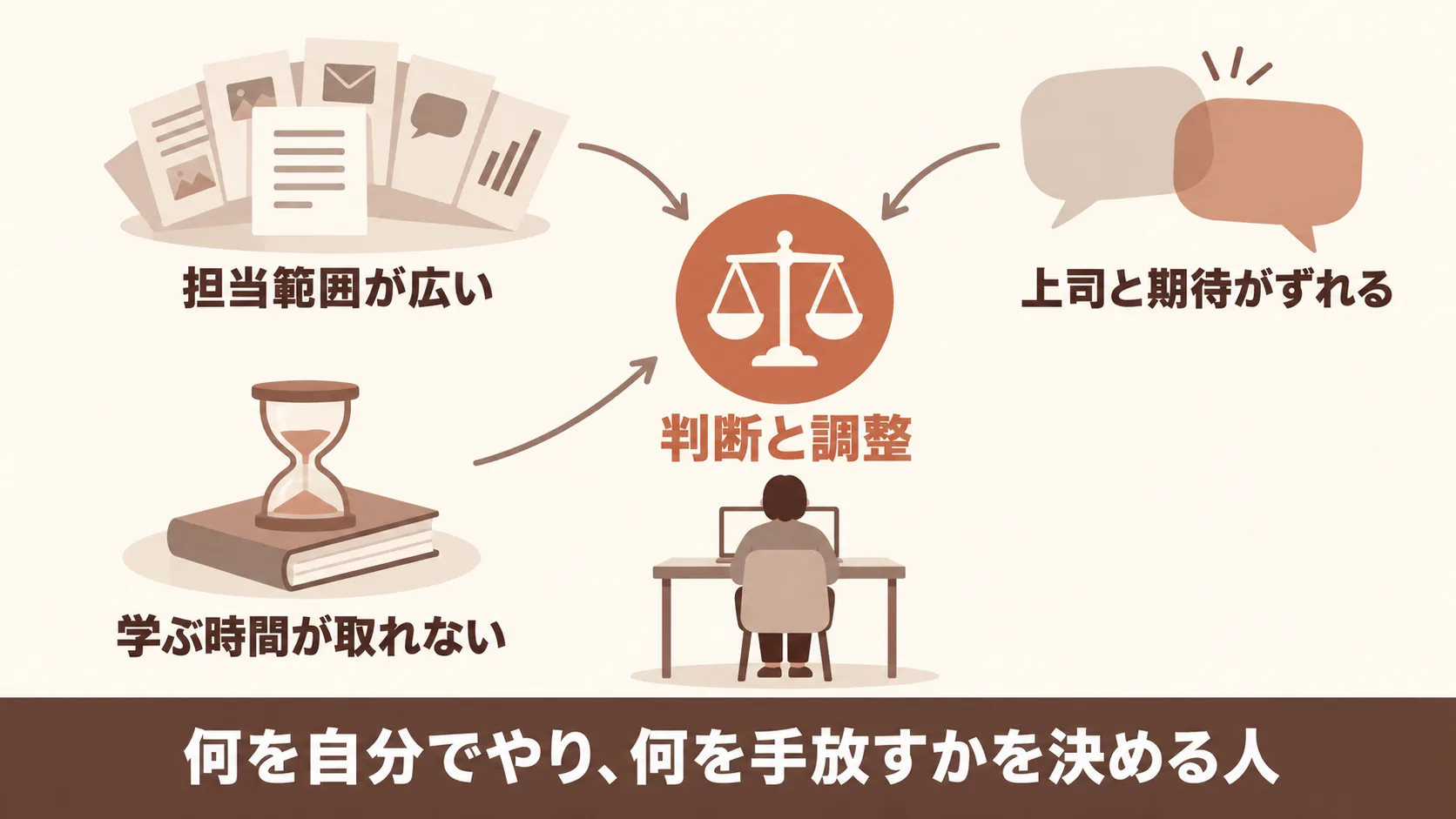 マーケティング担当が1人の職場で起きること