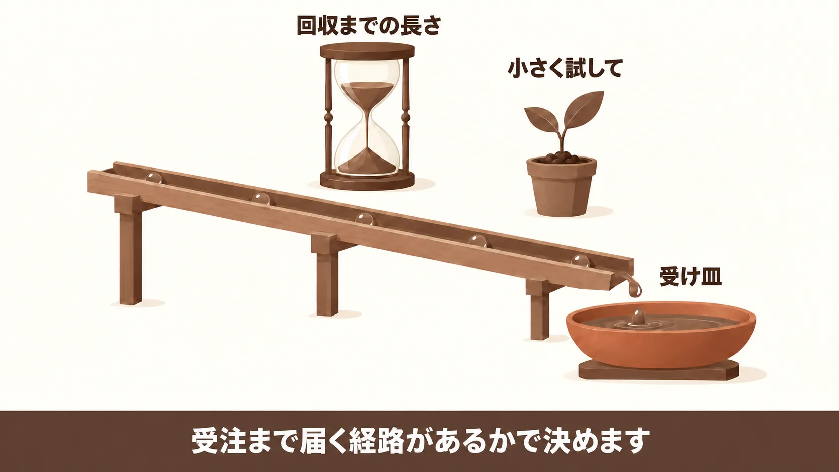 最初に費用をつける施策の決め方
