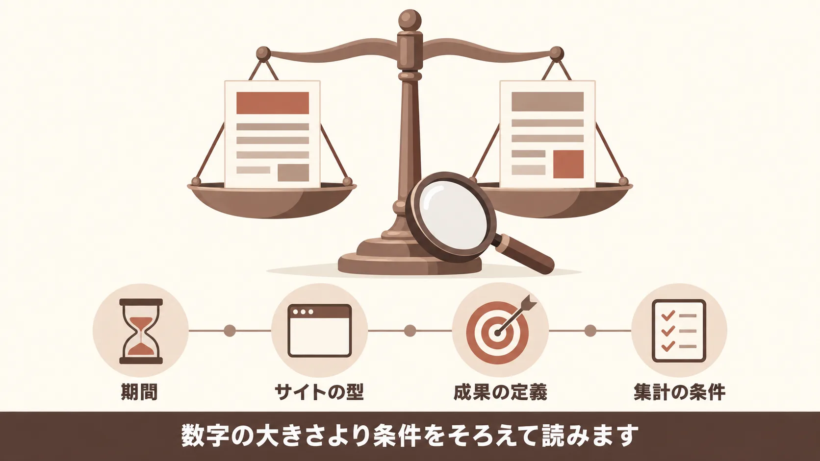 実績と数字の読み方