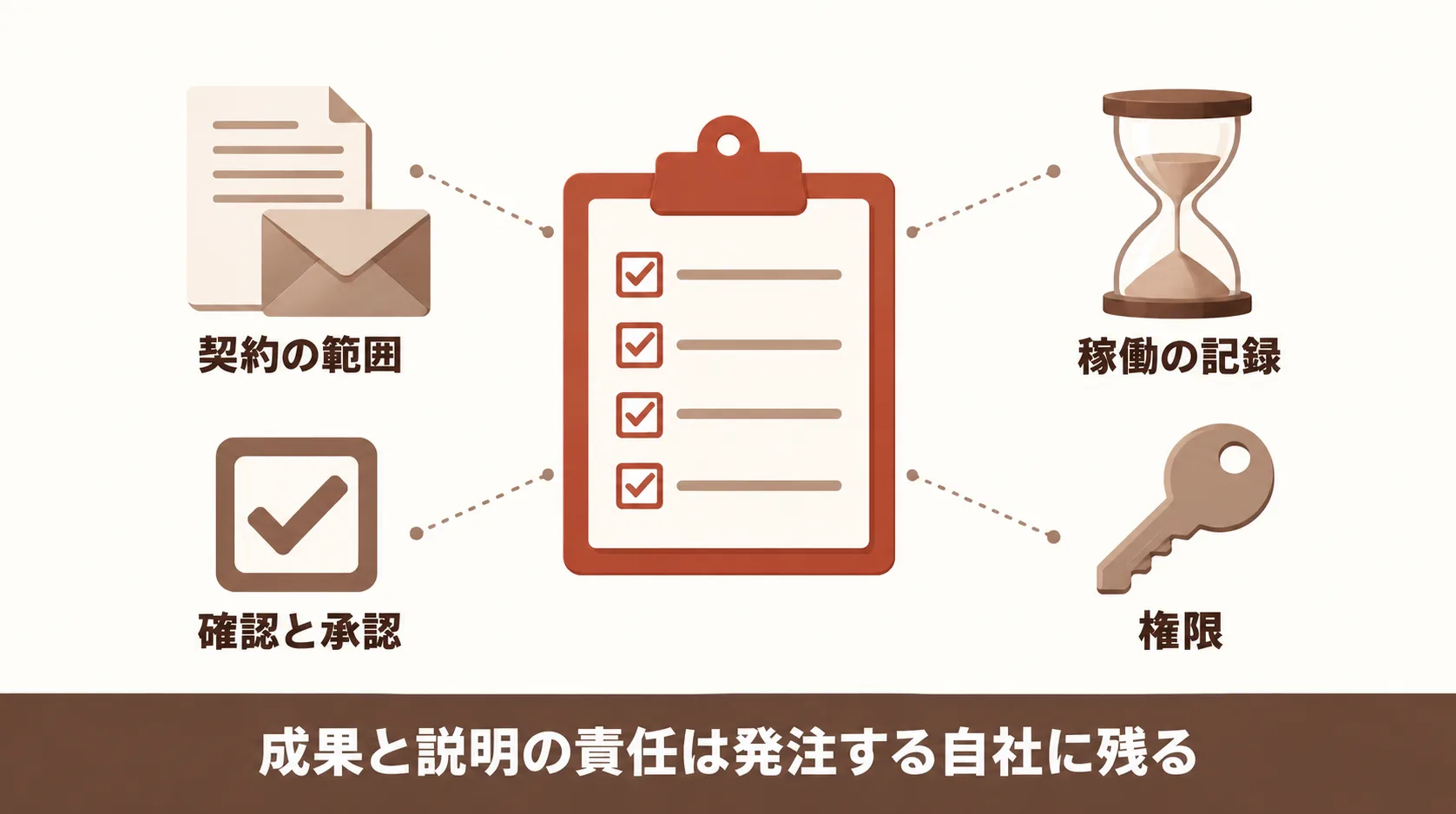 社外に出すマーケ業務の管理と記録