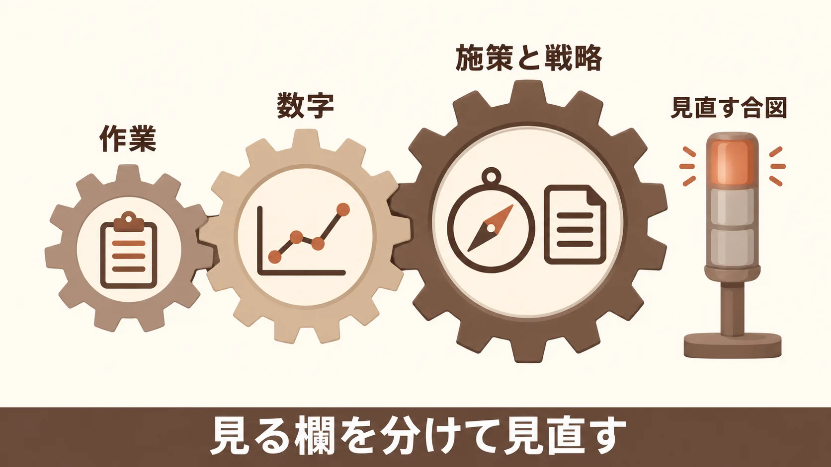 見直しのリズムと戦略を見直す条件