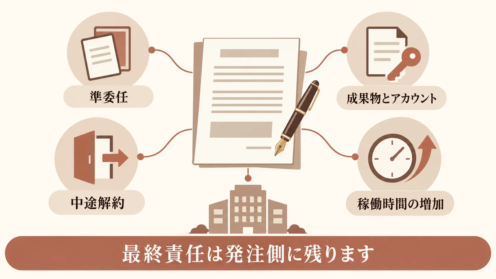 契約で決めることと稼働開始までの流れ